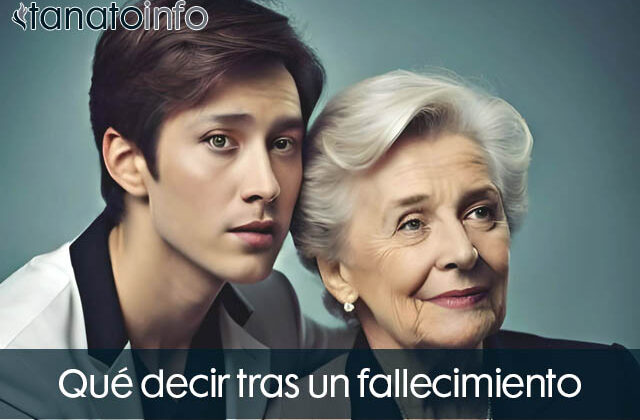 Qué decir tras un fallecimiento