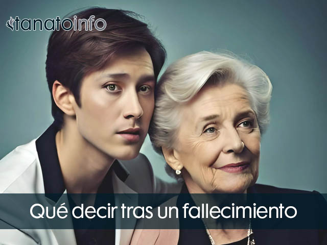 Qué decir tras un fallecimiento