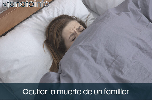 ocultar muerte familiar