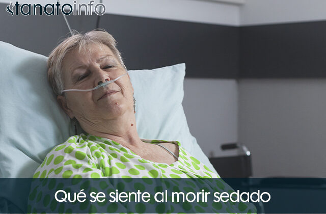 fallecer sedado