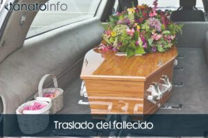 Traslado del fallecido