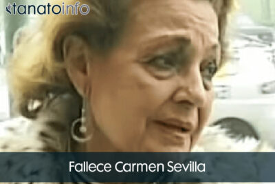 fallece Carmen Sevilla