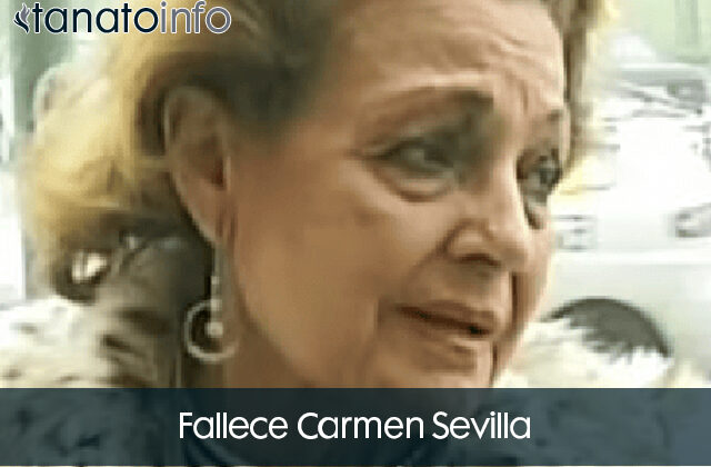 fallece Carmen Sevilla