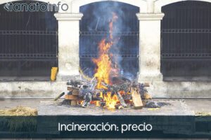 Incineración precio