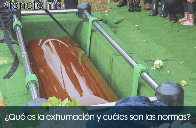 Qué es la exhumación y cuáles son las normas