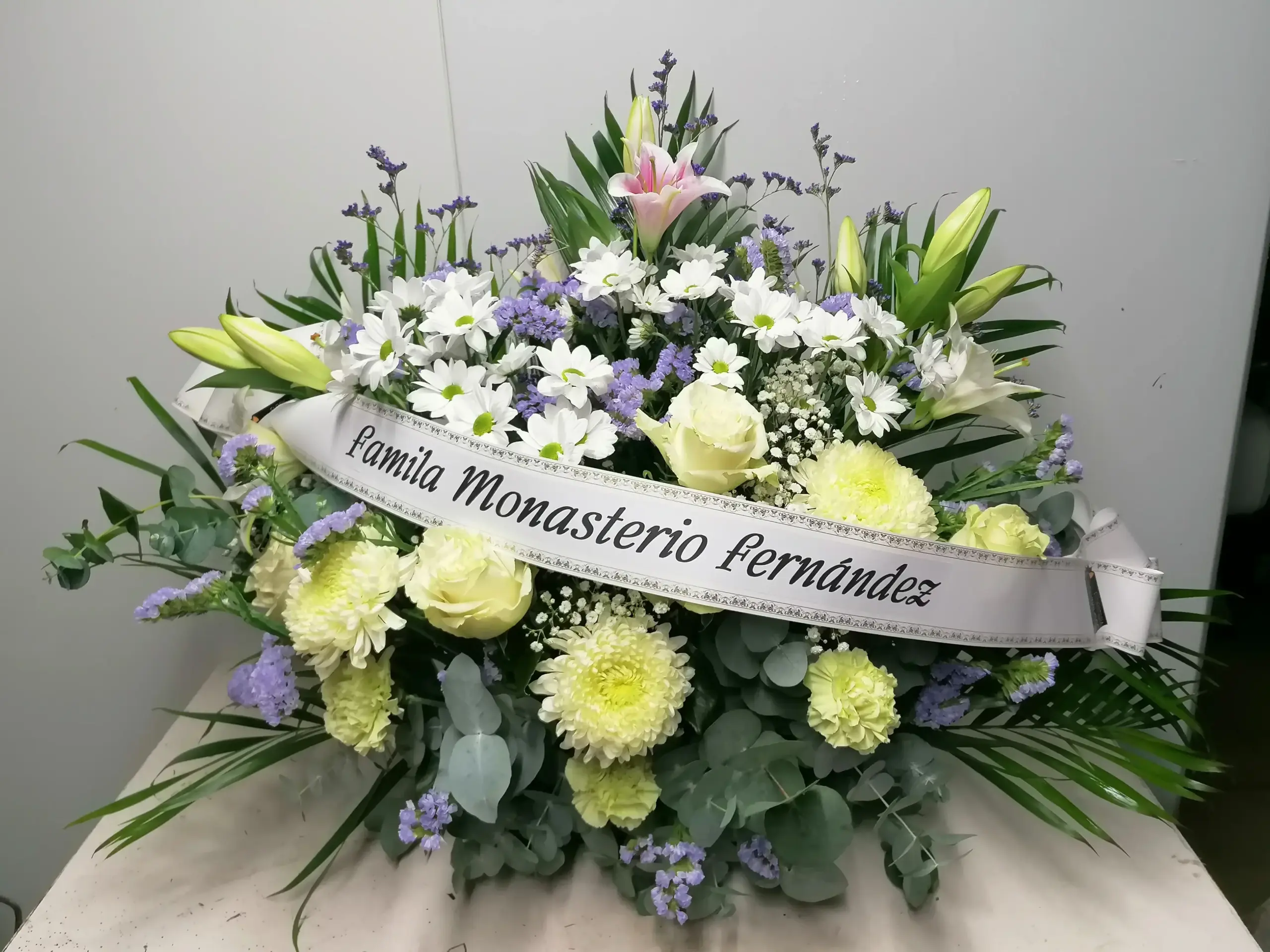 centro de flores de floristeria eguzkilore de vitoria-gasteiz